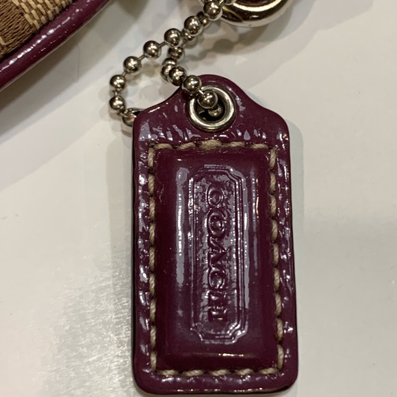 Coach multi-pattern monogram wristlet - Picture 2 of 5